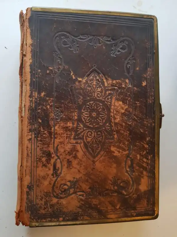 Hoge Kwaliteit BIJBEL dat is DE GANSE HEILIGE SCHRIFT bevattende al de Kanonieke Boeken des OUDEN EN NIEUWEN TESTAMENTS (boek uit 1889) zie meer info