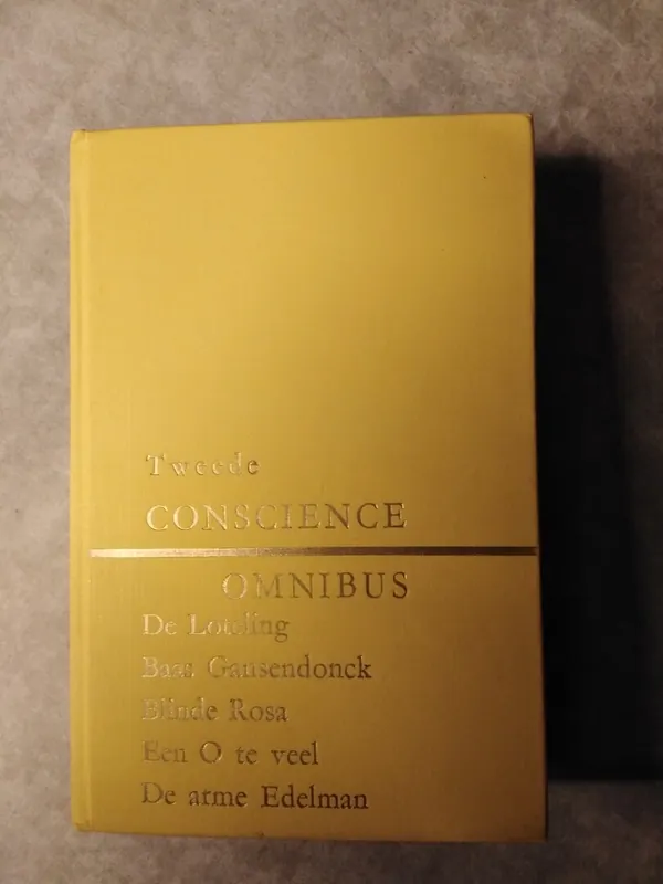 Actieprijs tweede conscience omnibus - Onbekend