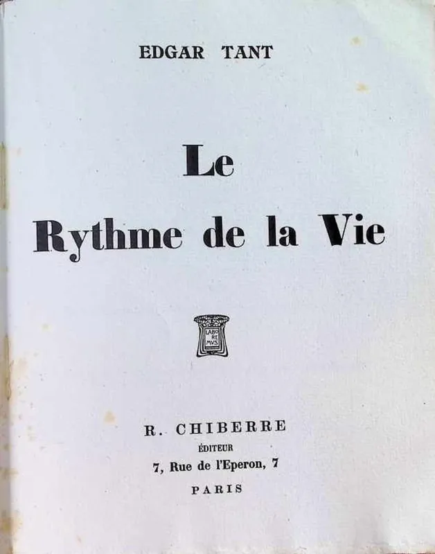 Le Rythme de la Vie - Edgar Tant Direct Verzonden