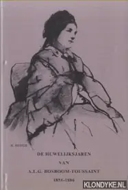 Huwelyksjaren a.l.g. bosboom-toussaint - Reeser Fabrieksprijs