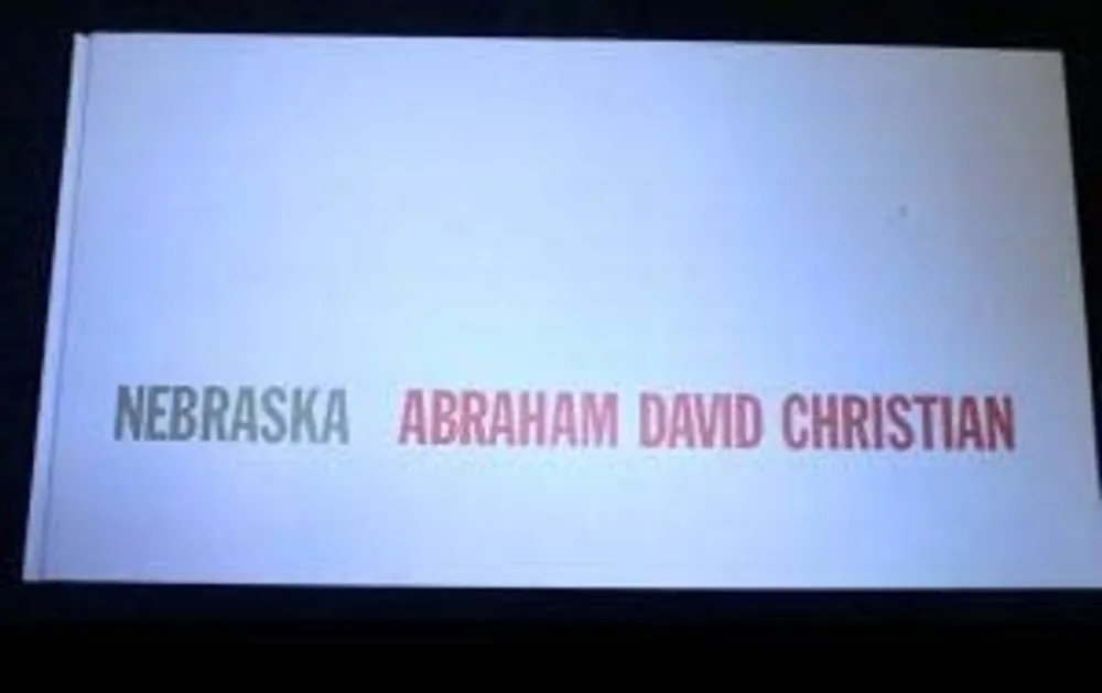Superprijs Abraham David Christian: Nebraska - Christian, Abraham David