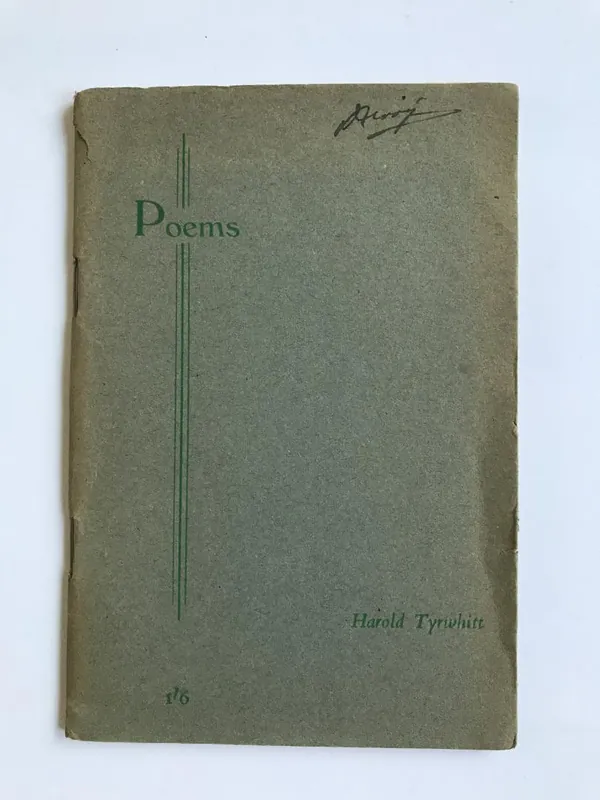 Selected poems - Tyrwhitt, Harold Laatste Versie