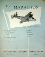 Brochure Handley Page The Marathon - Handley Page Koopje