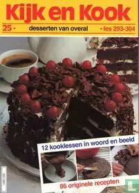 Merkproduct 25 desserten van overal - Kijk en Kook