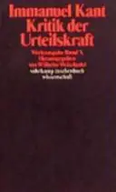 Kritik der Urteilskraft - Immanuel Kant Op = Op