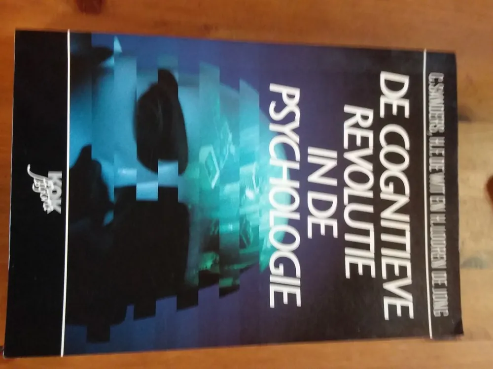 Fabrieksprijs De cognitieve revolutie in de psychologie. - SANDERS, C., H.F. DE WIT EN H. LOOREN DE JONG.