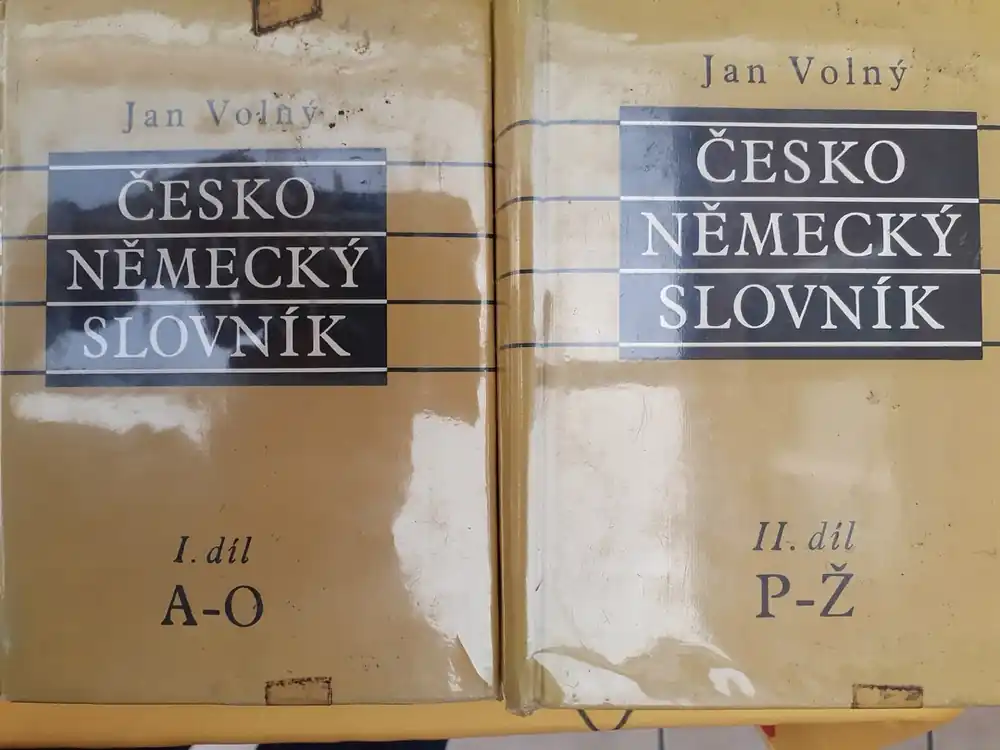 Merkproduct cesko nemecky slovnik - Jan Volny