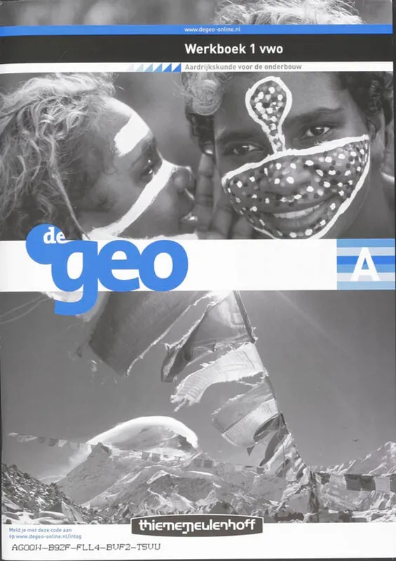 Superprijs De Geo Werkboek 1 Vwo A + B - W.B. ten Brinke; Chr. de Jong; J.H.A. Padmos