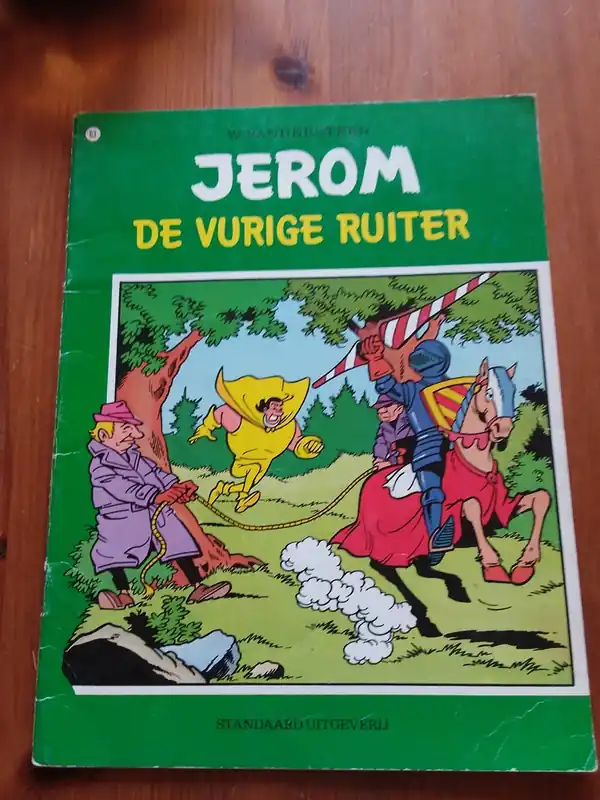 de vurige ruiter - Willy Vandersteen Uitverkoop