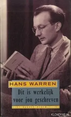 Express Levering Dit is werkelyk voor jou geschreven - Warren