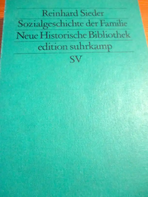 Direct Verzonden Sozialgeschichte der Familie - Reinhard Sieder