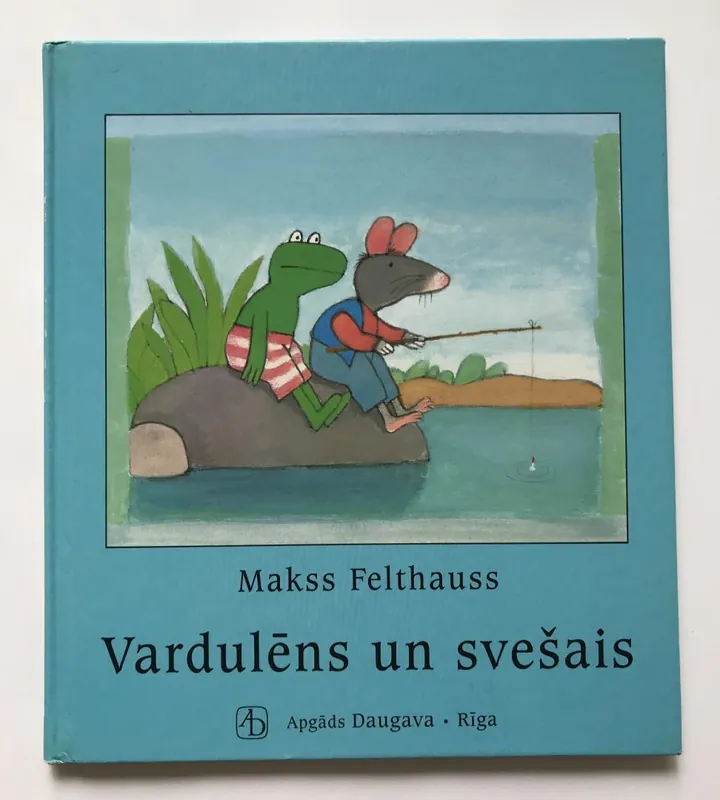 Vardulens un Svesais (Kikker en de vreemdeling in het Lets) - Felthauss, Makss / Velthuijs, Max Direct Verzonden