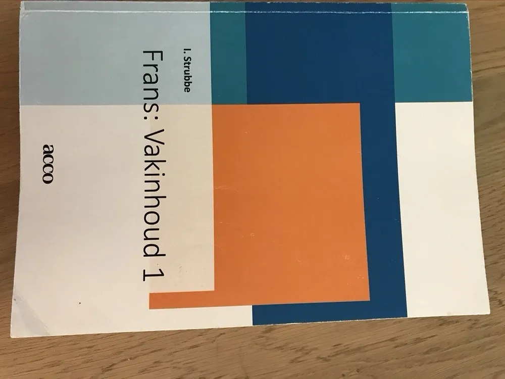 Frans: Vakinhoud 1 - Ingrid Strubbe Speciale Aanbieding