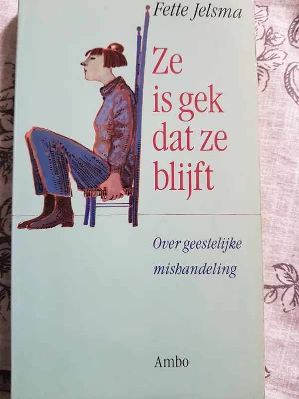 Dagaanbieding Ze is gek dat ze blijft - F. Jelsma