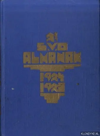 Betaalbaar Almanak der 2e school voor verlofsofficieren te Breda 1924 1925 - Carpentier Alting, J.A. & A.S. van Cleef & A. Merens & J.A.C.H. van Welzenes