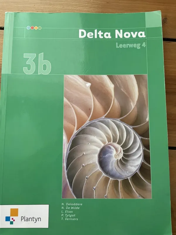 Delta Nova 3b (Leerweg 4u) - N. Deloddere - N. De Wilde - L. Elias - P. Tytgat - T. Verniers Beste Prijs