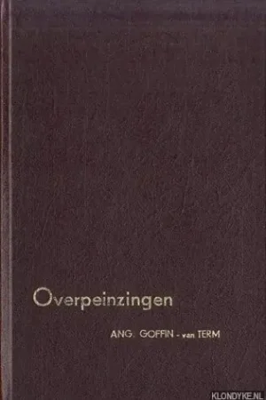 Goedkoop Overpeinzingen - Goffin-Van Term, Ang.