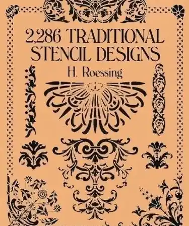 2,286 Traditional Stencil Designs (Dover Pictorial Archive) - H Roessing Actieprijs