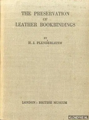 The preservation of leather bookbindings - Plenderleith, H.J. Gecertificeerd