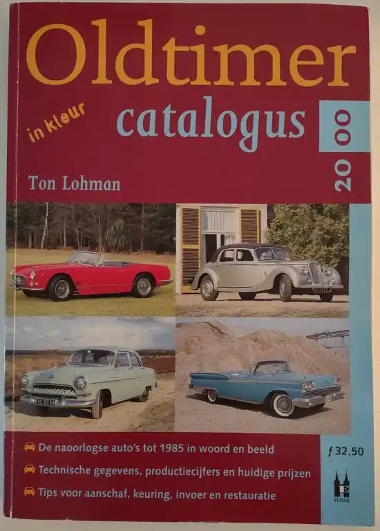 Flitsaanbieding Oldtimercatalogus 2000 - T. Lohman