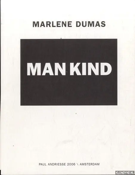 Marlene Dumas - P. Andriesse; M. Dumas Speciale Aanbieding