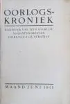 Oorlogskroniek. Dagboek van den oorlog. Soldatenbrieven. Oorlogs-illustraties - M. Berg Weekendaanbieding