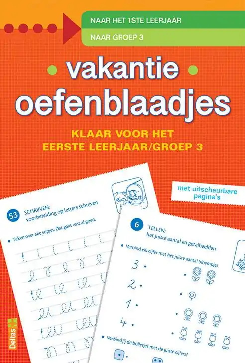 Speciale Aanbieding Vakantie oefenblaadjes - Klaar voor het eerste leerjaar / Druk 1