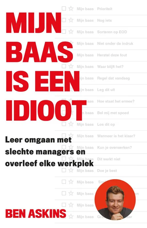 Flitsaanbieding Mijn baas is een idioot / Druk 1