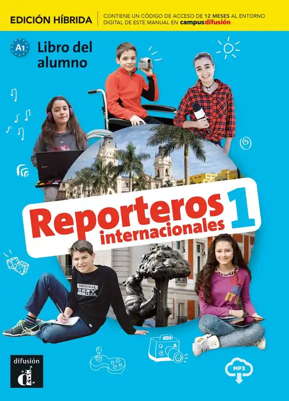 Voordeelprijs Reporteros internacionales 1 - Edicion hibrida - Libro del alumno A1 Libro del alumno / 1 Edition