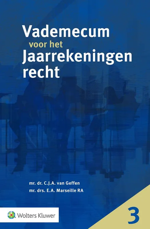 Vademecum voor het jaarrekeningenrecht / Druk 3 Beperkte Voorraad