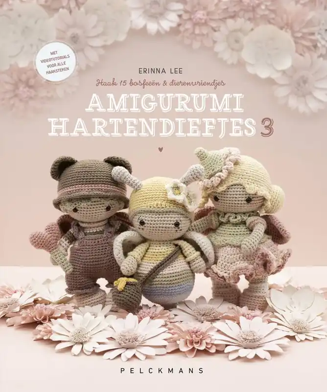 Direct Verzonden Amigurumi hartendiefjes 3 / Druk 1