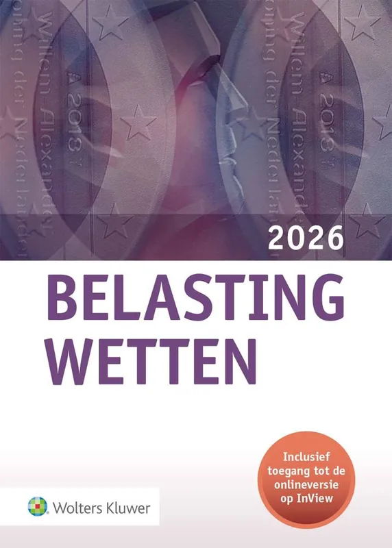 Pocket Belastingwetten 2026 / Druk 1 Merkproduct