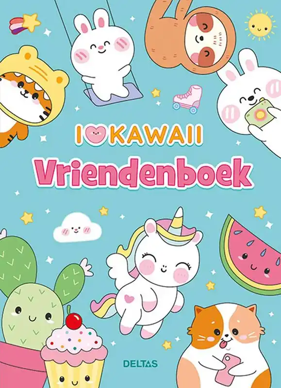 Ik hou van Kawaii vriendenboek / Druk 1 Favoriet