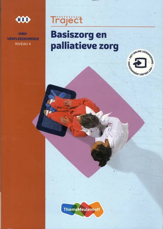 Merkproduct Traject Zorg niveau 4 mbo-verpleegkundige Basiszorg en palliatieve zorg / Druk 1
