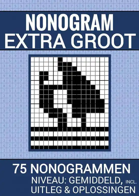 Puzzelboek voor Ouderen, Slechtzienden, Senioren, Opa en Oma: Nonogram Extra Groot, Type XL/XXL / Druk 3 Seizoensaanbieding