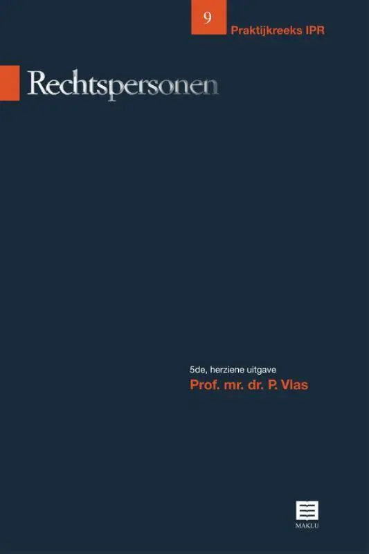 Rechtspersonen / Druk 5 Beperkte Voorraad