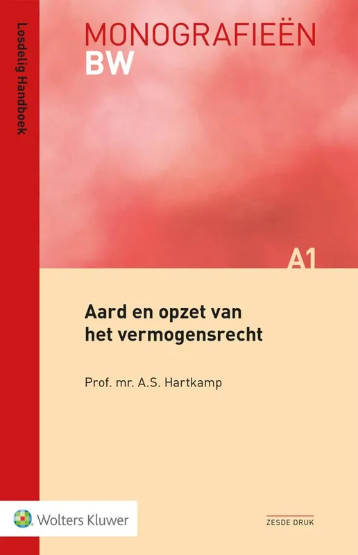 Aard en opzet van het vermogensrecht / Druk 6 Lage Prijs