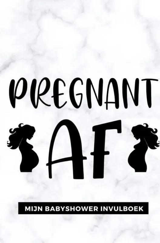 Flitsaanbieding Mijn Babyshower Invulboek – Ook geschikt als Babyshower Gastenboek / Druk 1