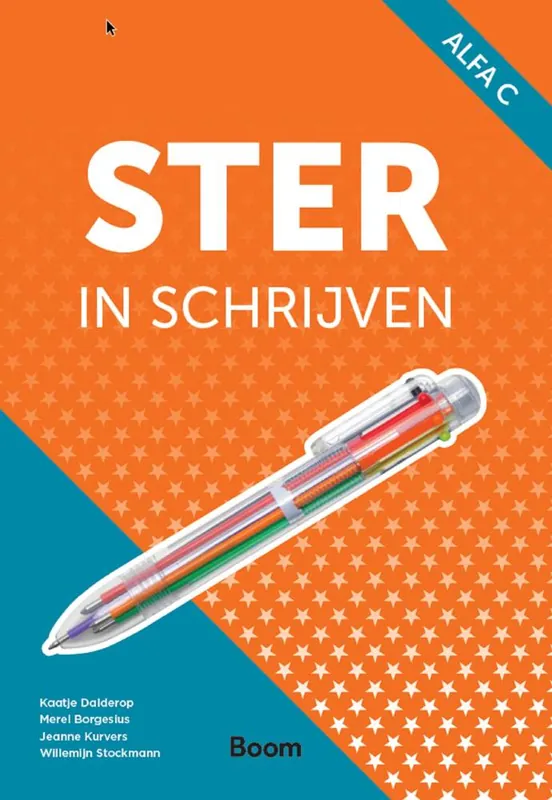 Ster in schrijven, Alfa C / Druk 1 Hoge Kwaliteit