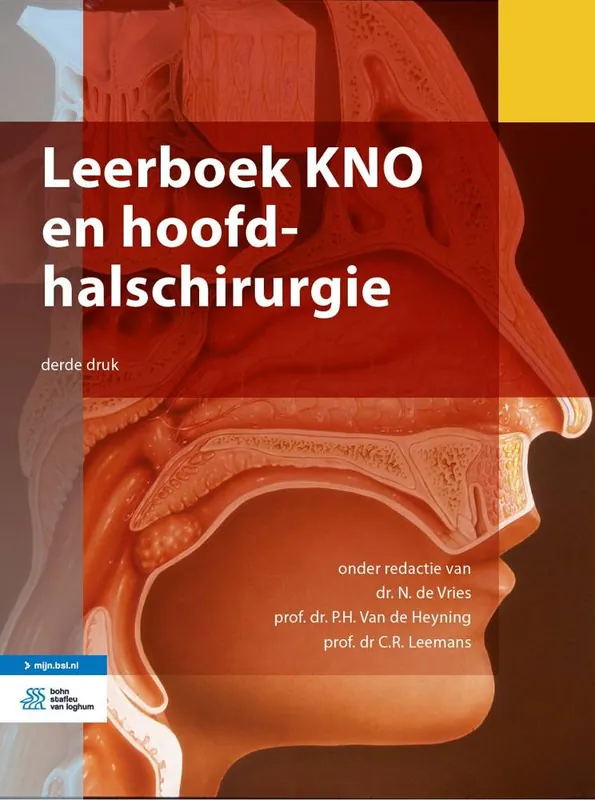 Leerboek KNO en Hoofd-Halschirurgie / Druk 3 Merkproduct