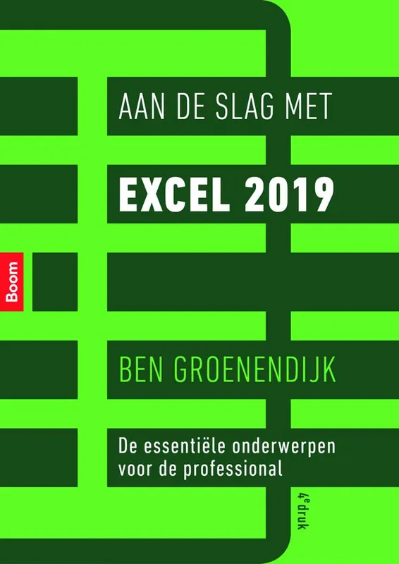 Koopje Aan de slag met Excel 2019 / Druk 4 (Heruitgave)