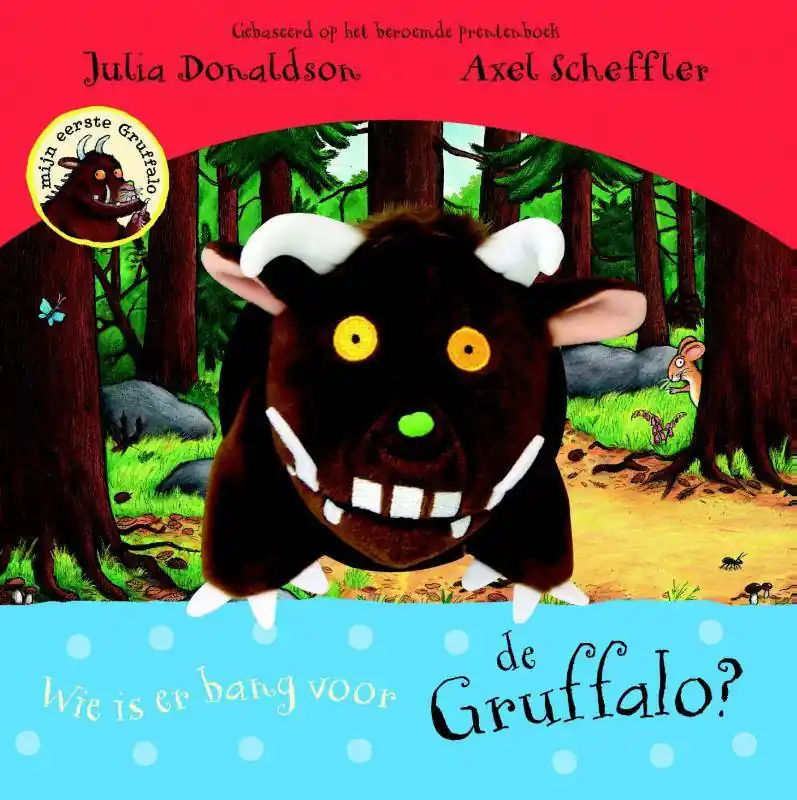 Merkproduct Wie is er bang voor de Gruffalo? Handpopboek / Druk 1