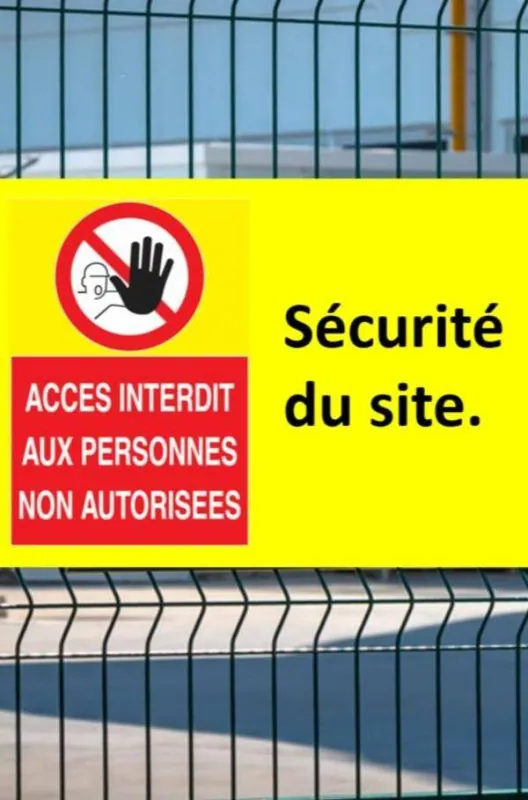 Sécurité du terrain. / 3 Edition Gratis Retour