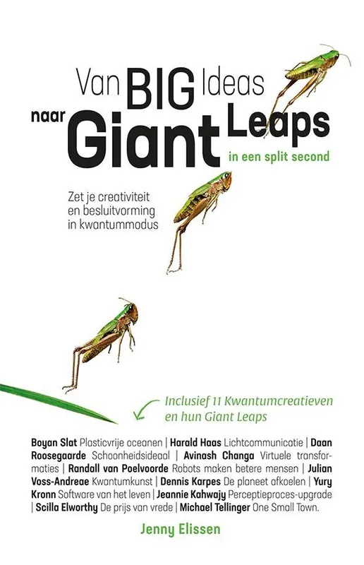 Van Big Ideas naar Giant Leaps. In een split second. / Druk 1 Hoge Kwaliteit